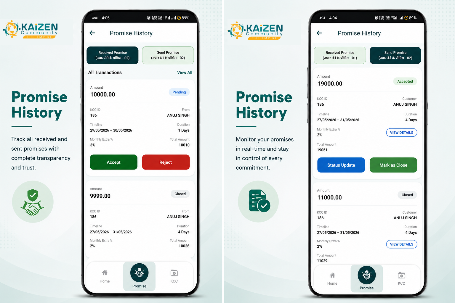 Kaizen Promise